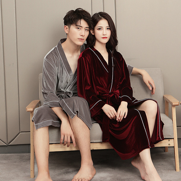 Халат за мъже и жени в няколко цвята