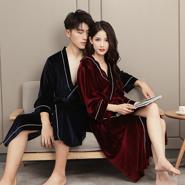 Халат за мъже и жени в няколко цвята