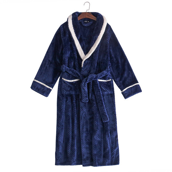 Мъжки дълъг и плътен халат в няколко цвята