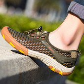 Обувки за туризъм в три цвята - мъжки и дамски