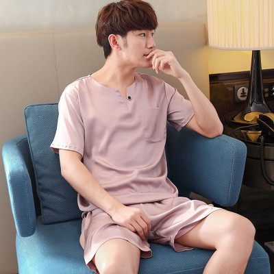 Мъжка изчистена пижама от две части