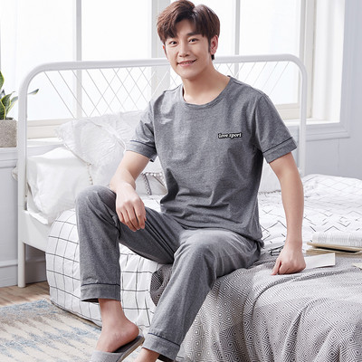 Мъжка памучна пижама в няколко цвята