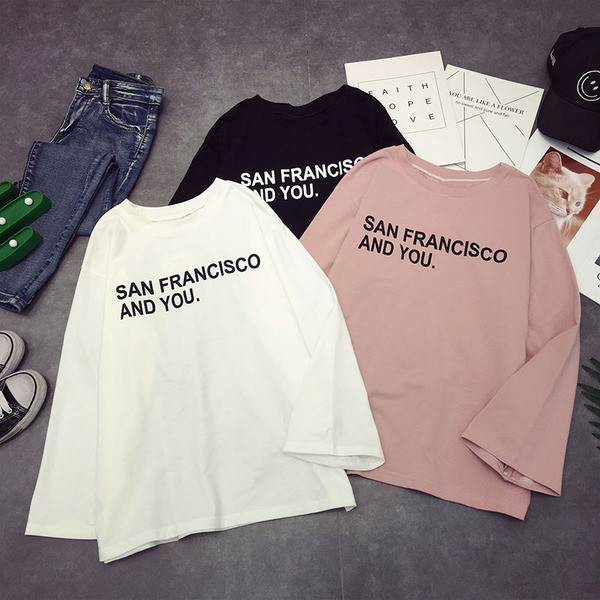 Γυναικεία μπλούζα με μακριά μανίκια σε τρία χρώματα