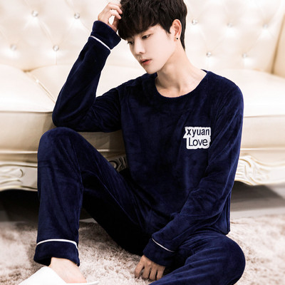 Мъжка зимна пижама в няколко модела