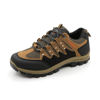 Waterproof men`s hiking boots in two colors