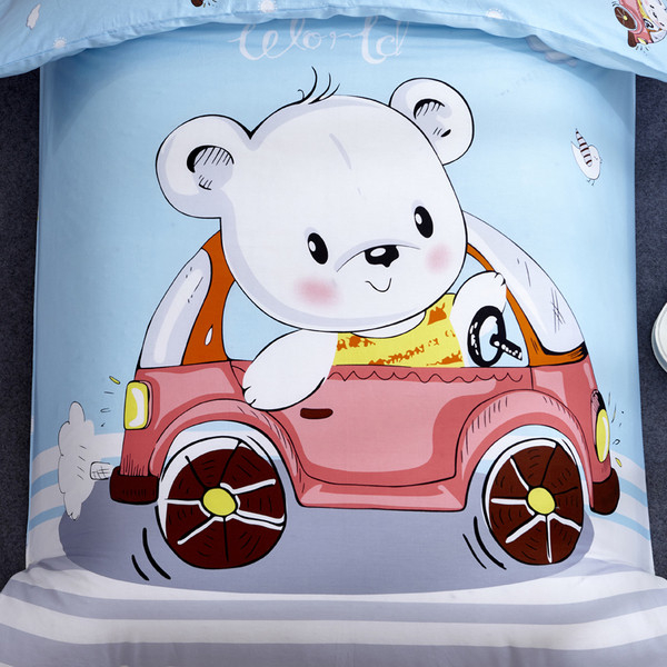 Детски спален комплект от три части - различни десени