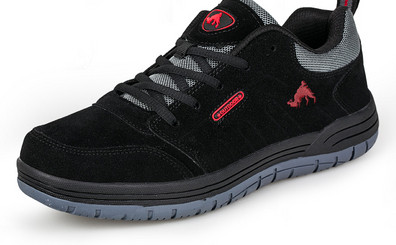 Мъжки туристически обувки от велур в няколко цвята