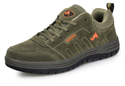 Мъжки туристически обувки от велур в няколко цвята