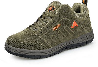 Мъжки туристически обувки от велур в няколко цвята