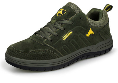 Мъжки туристически обувки от велур в няколко цвята