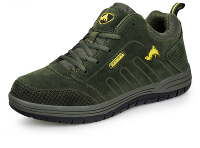 Мъжки туристически обувки от велур в няколко цвята