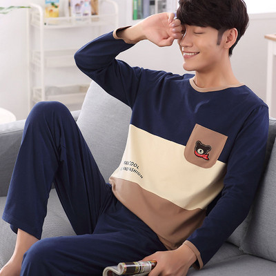 Мъжка пижама в различни модели с щампа