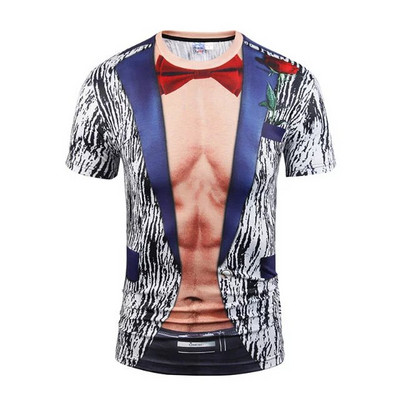 НОВИ мъжки тениски с 3D апликация - различни модели