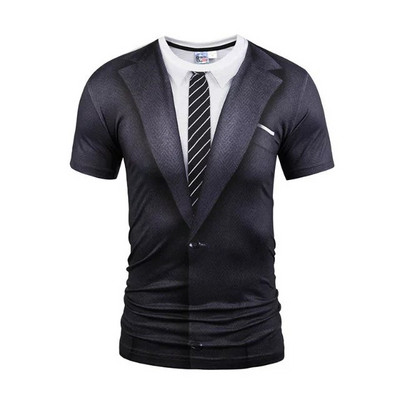 НОВИ мъжки тениски с 3D апликация - различни модели