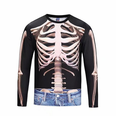 Мъжки блузи с дълъг ръкав с 3D апликация - различни модели