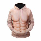 Modern férfi pulóver 3D alkalmazással