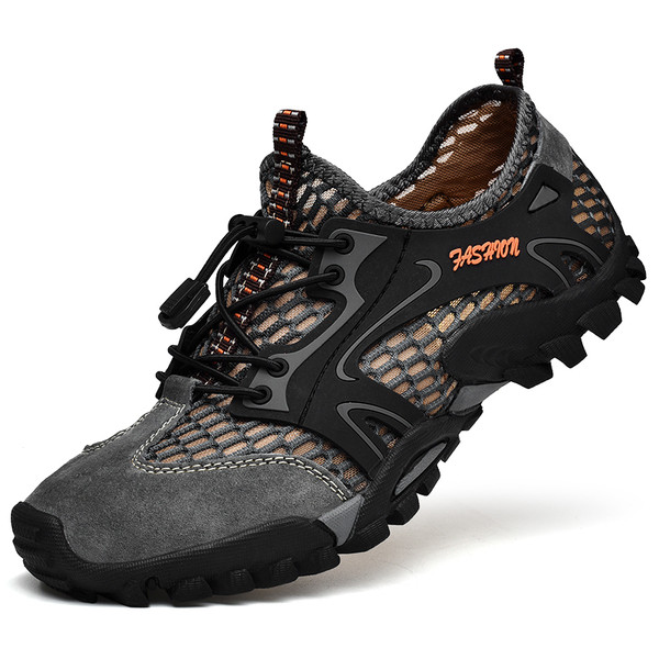 Velúrból készült hálós túrabakancs többféle színben