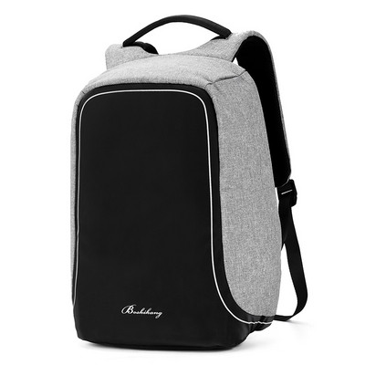 Rucsac de zi cu zi pentru bărbați în gri și negru