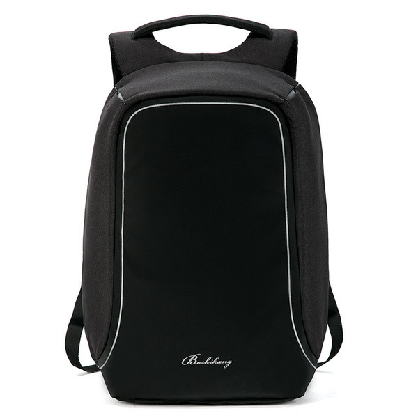 Rucsac de zi cu zi pentru bărbați în gri și negru