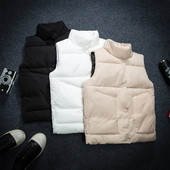 Ежедневен мъжки елек изчистен модел в няколко цвята