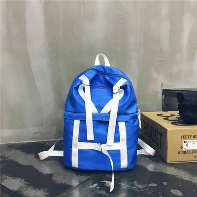 Спортна раница с бродерия в няколко цвята подходяща за мъже и жени