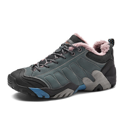 Мъжки туристически обувки с пух в различни цветове