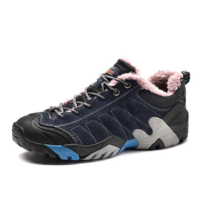 Мъжки туристически обувки с пух в различни цветове