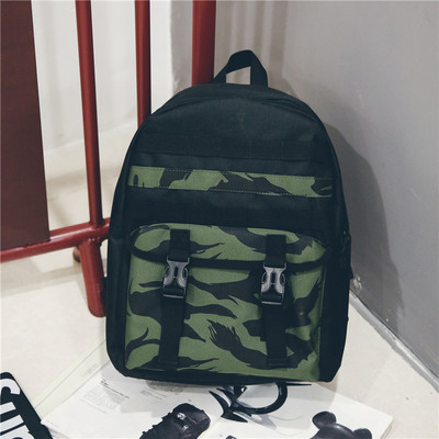 Мъжка раница с камуфлажни мотиви в четири цвята