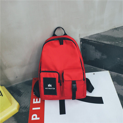 Мъжка раница с предни джобове в четири цвята