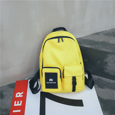 Мъжка раница с предни джобове в четири цвята