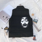 Ανδρικό αθλητικό γιλέκο με δίχρωμη κάλυμμα στην πλάτη