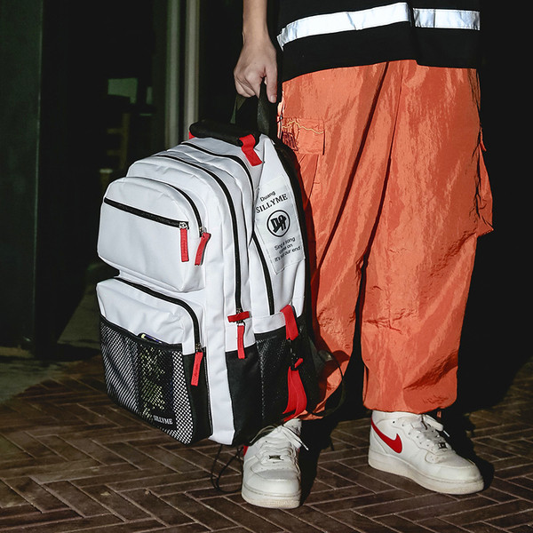 Kényelmes férfi hátizsák sok zsebbel három színben