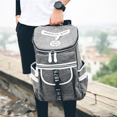 Rucsac practic pentru barbati cu multe buzunare in mai multe culori