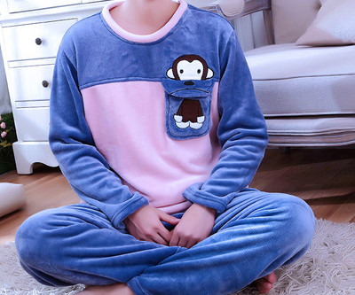 Мъжка плътна пижама в няколко цвята