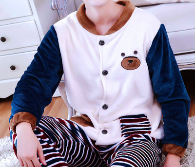 Мъжка плътна пижама в няколко цвята