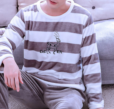 Мъжка плътна пижама в няколко цвята