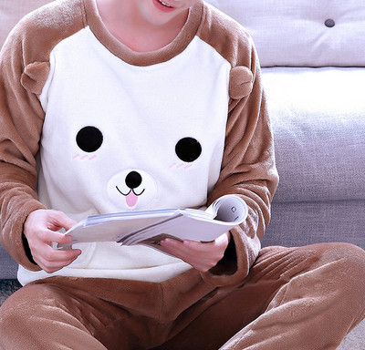 Мъжка плътна пижама в няколко цвята