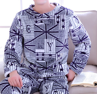 Мъжка плътна пижама в няколко цвята