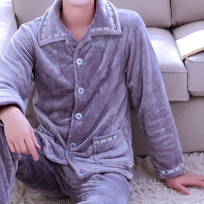 Мъжка плътна пижама в няколко цвята