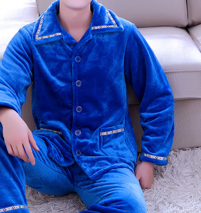 Мъжка плътна пижама в няколко цвята