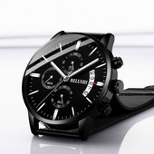 Ceas de bărbați elegant impermeabil în mai multe culori sau două modele