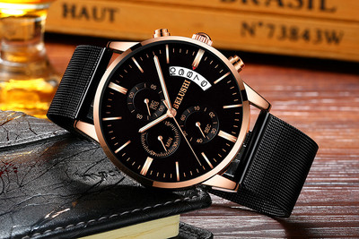 Ceas de bărbați elegant impermeabil în mai multe culori sau două modele