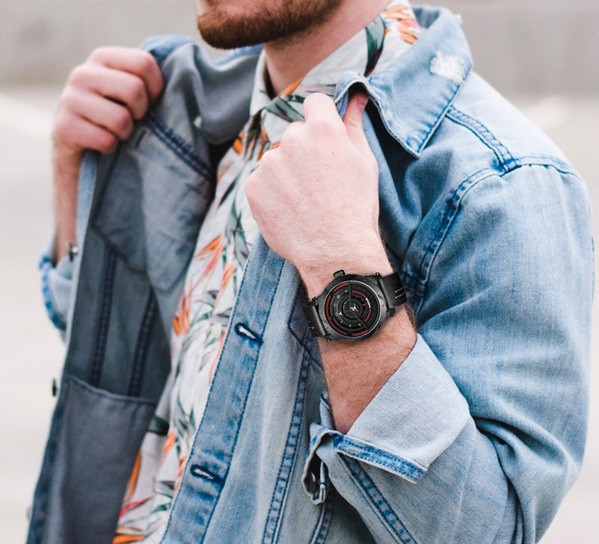 Ceas modern pentru bărbați, rezistent la apă, în mai multe culori