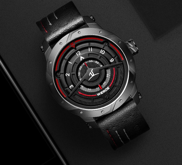 Ceas modern pentru bărbați, rezistent la apă, în mai multe culori