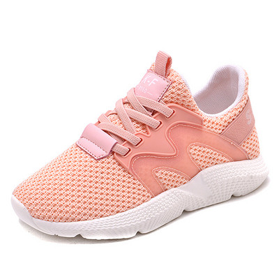 Спортно-ежедневни детски маратонки с връзки в няколко цвята