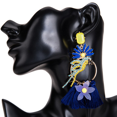 Модерни дамски обеци в четири цвята