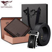 Férfi készlet - öv és pénztárca