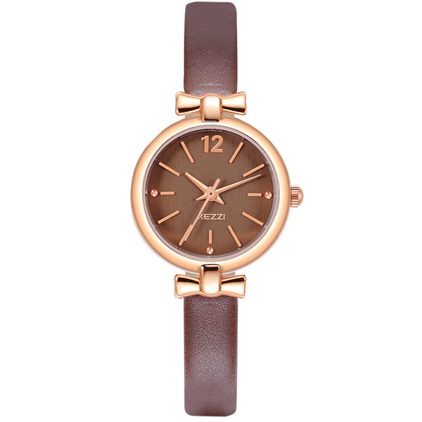 Elegáns női karóra vékony szíjjal, többféle színben