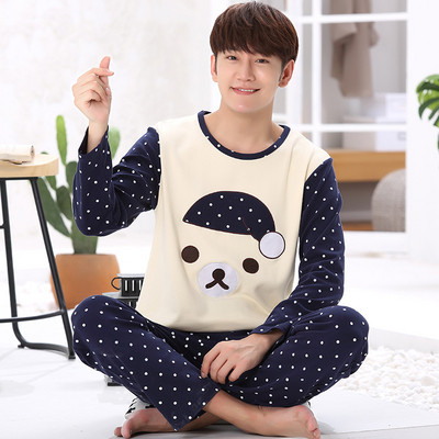 Férfi pamut pizsama különböző modellekben