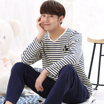 Férfi pamut pizsama különböző modellekben